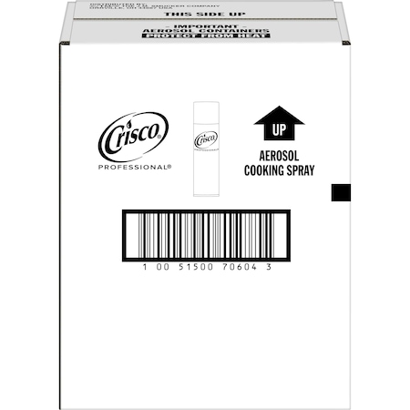 Crisco Crisco 17 oz. Pan Release Spray, PK6 5150070604